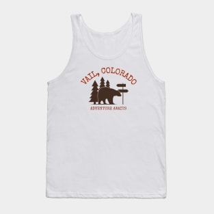 Vail, Colorado Bear Tank Top